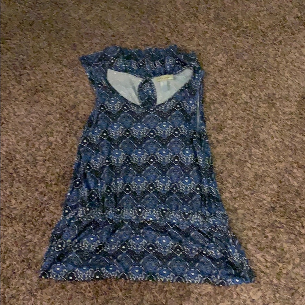 Long sleeveless dress